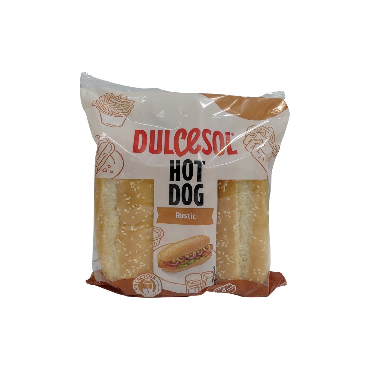 Rustic Hot Dog, Sin Lactosa 330 g