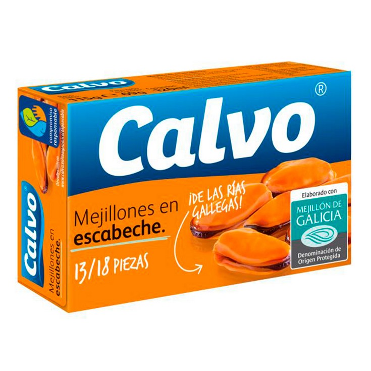Mejillones en Escabeche 14/19 piezas 69g Mejillones en Escabeche 14/19 piezas 69g