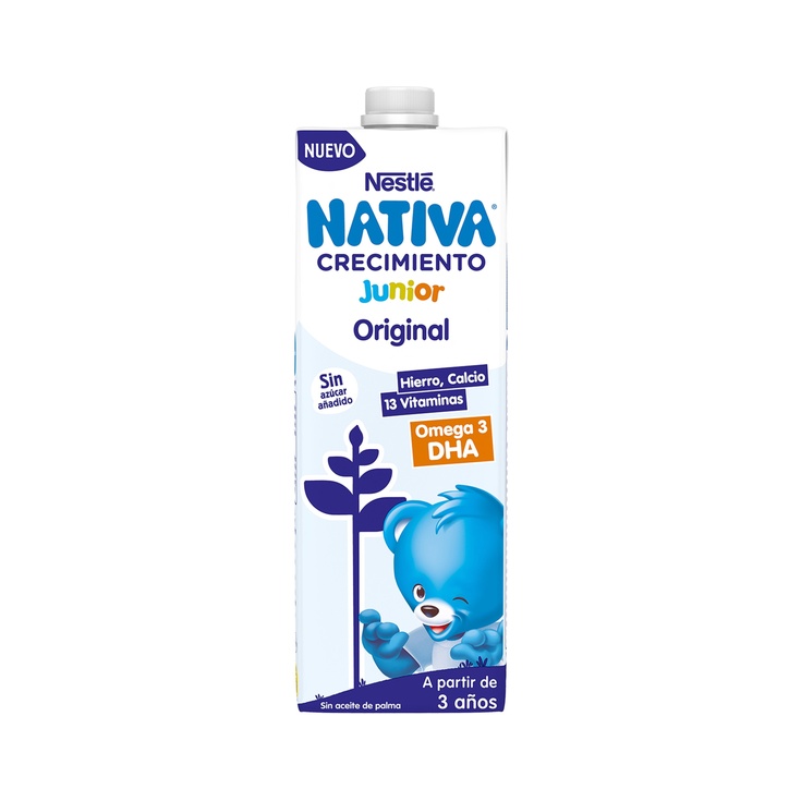 Crecimiento Junior preparado lácteo infantil original 
