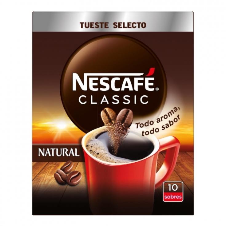 Café soluble natural 10x2g
