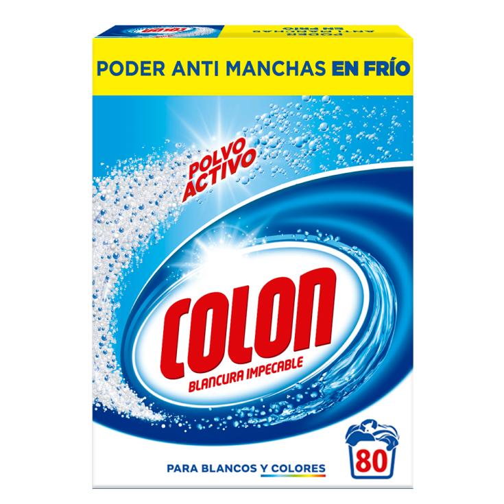 Detergente Polvo Activo Colon - 80 lavados