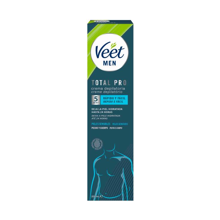 Crema depilatoria masculina piel sensible - Veet - 200ml