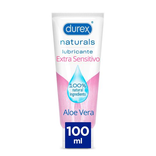 Lubricante Extra Sensitivo Aloe Vera Naturals Durex - 100ml