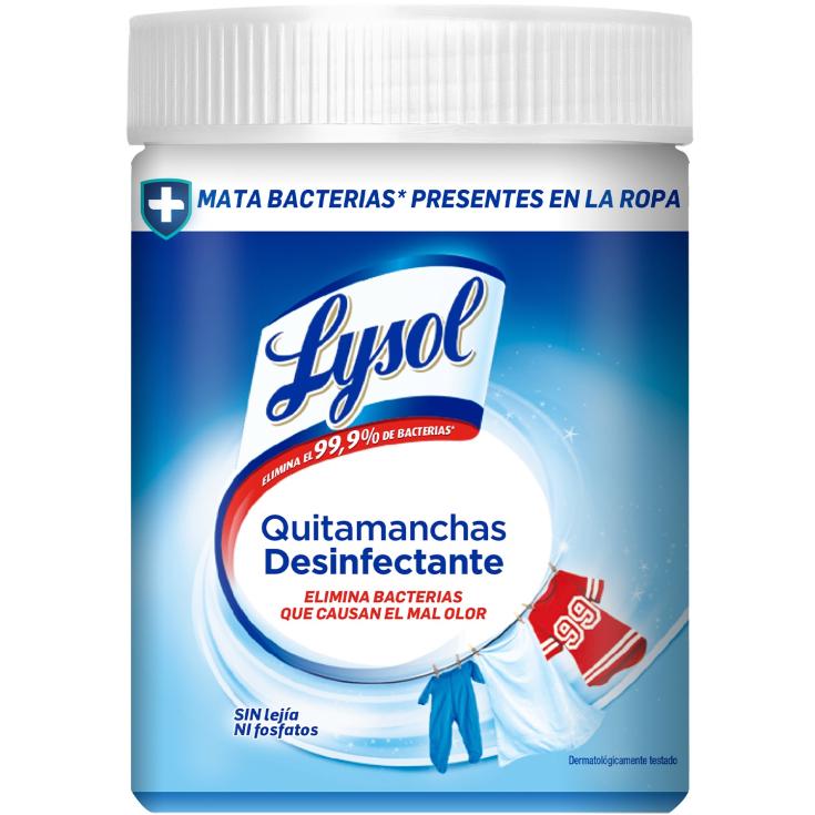 Quitamanchas desinfectante en polvo Lysol