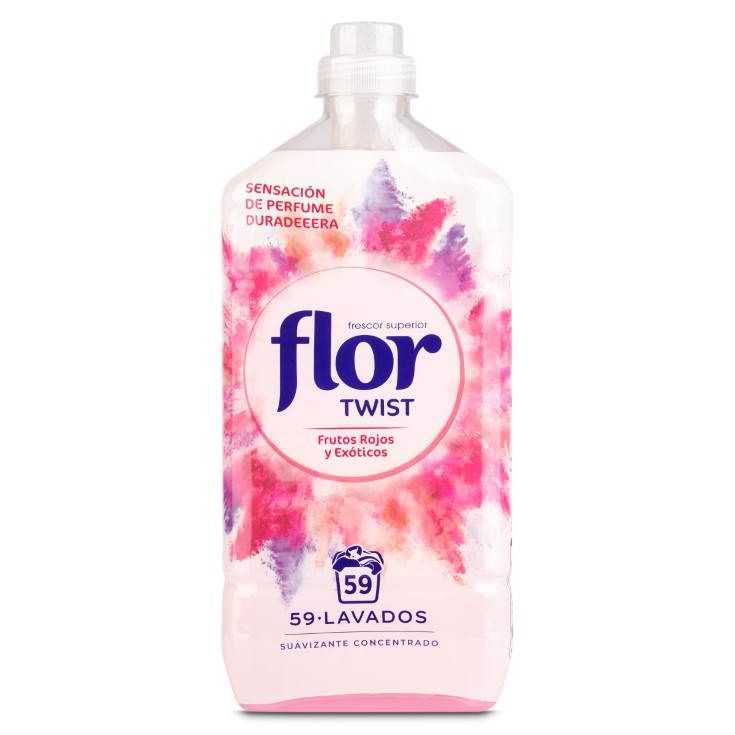 Suavizante concentrado frutos rojos Flor - 59 lav