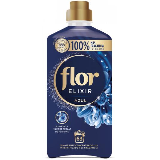 Suavizante Concentrado Azul - Flor Elixir - 63 lavados