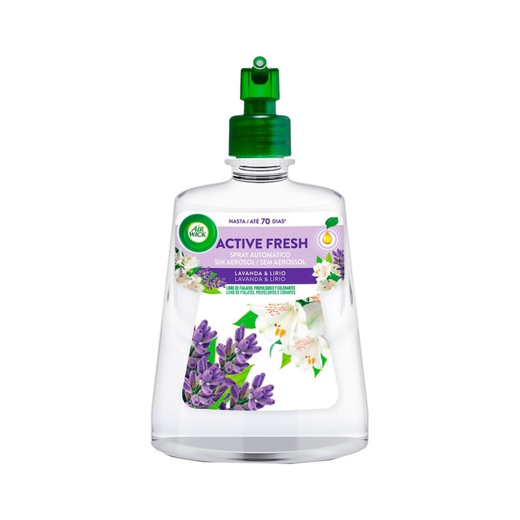 Active Fresh ambientador automático lavanda y lirio 
