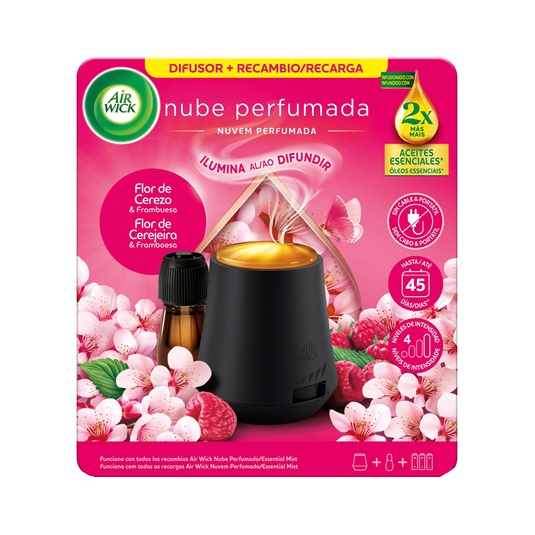 Ambientador difusor automático Nube Perfumada Flor de Cerezo