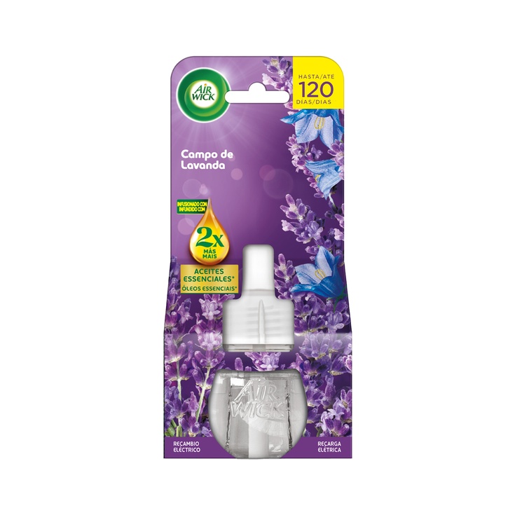 Ambientador eléctrico difusor inteligente Campo de Lavanda