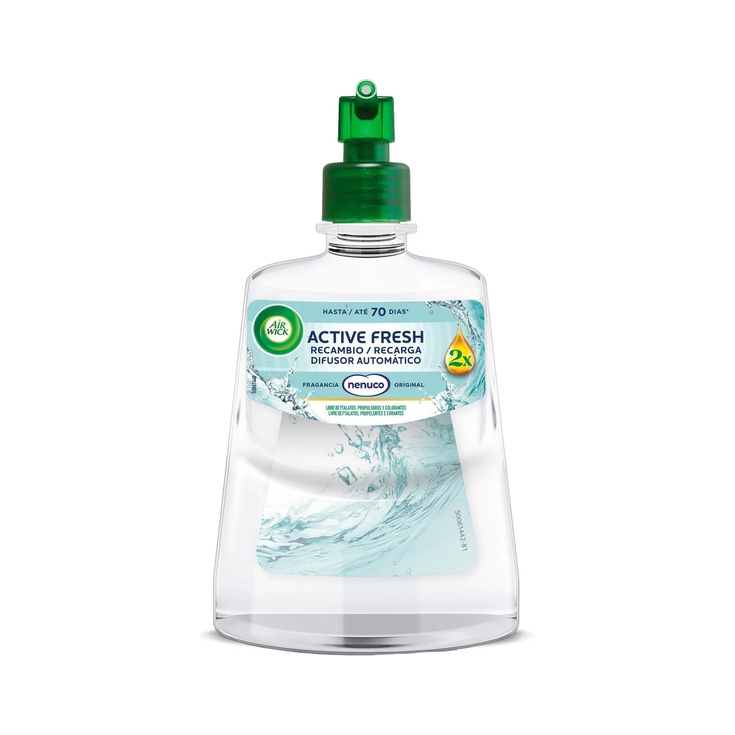 Ambientador automático nenuco recambio Air Wick 228 ml.