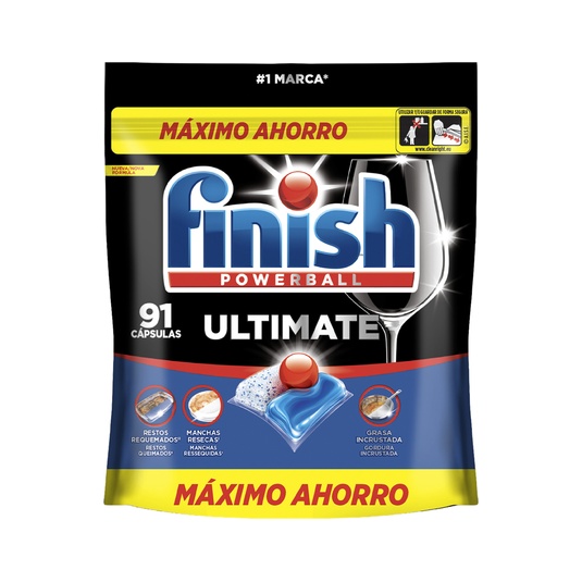 FINISH CÁPSULA ULTIMATE 91 LAVADOS REGULAR