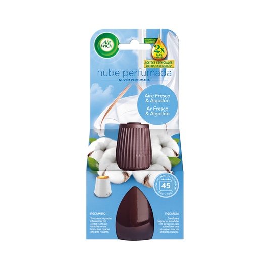 AMBIENTADOR AUTOMÁTICO. DIFUSOR NUBE PERFUMADA AIRE FRESCO