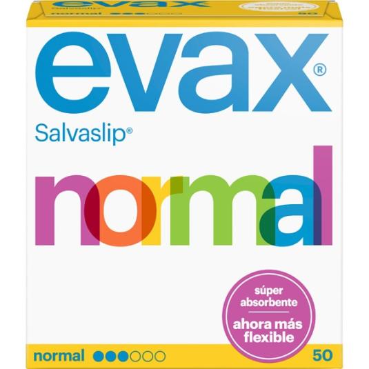 Salvaslip normal - Evax - 50 uds