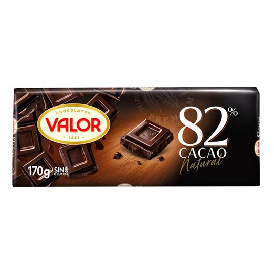 Chocolate negro 82% 170g