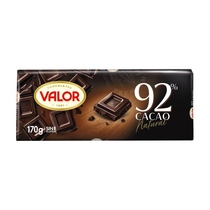 Chocolate negro 92% 170g