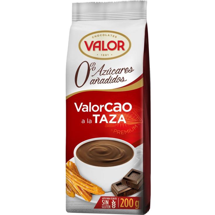 Chocolate a la Taza Sin Azúcares Añadidos - Valor - 200g