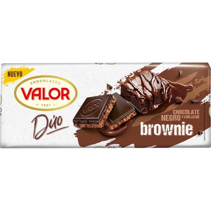 Chocolate negro con leche brownie - 170g