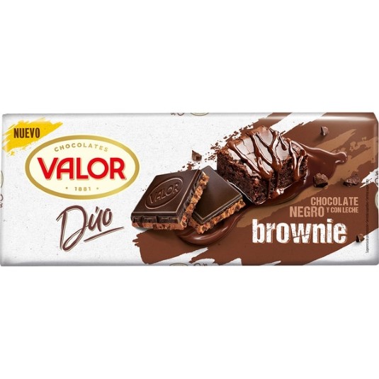 Chocolate negro con leche brownie - 170g
