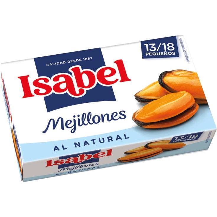 Mejillones al natural 13/18 Isabel - 69g