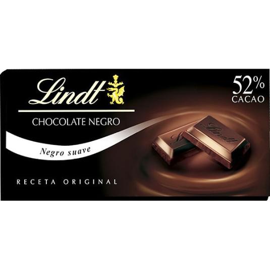 Chocolate Negro 52% Cacao - Lindt - 125g