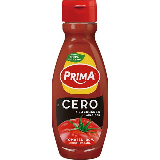 Ketchup cero sin azúcares añadidos