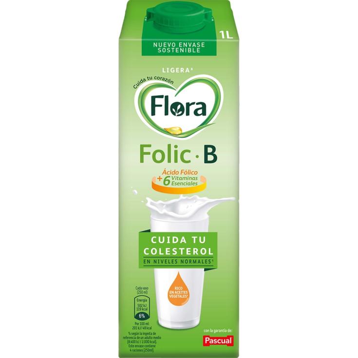 Leche Folic B semidesnatada 1l