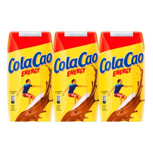 Batido de cacao UHT Energy - ColaCao - 3x200ml