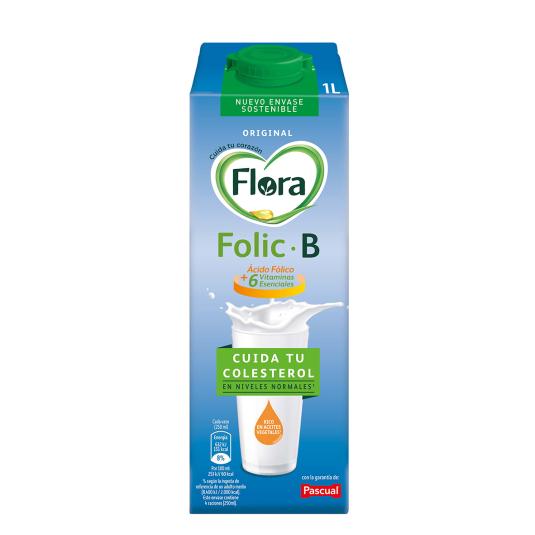 Leche Entera Folic B - Flora - 1l