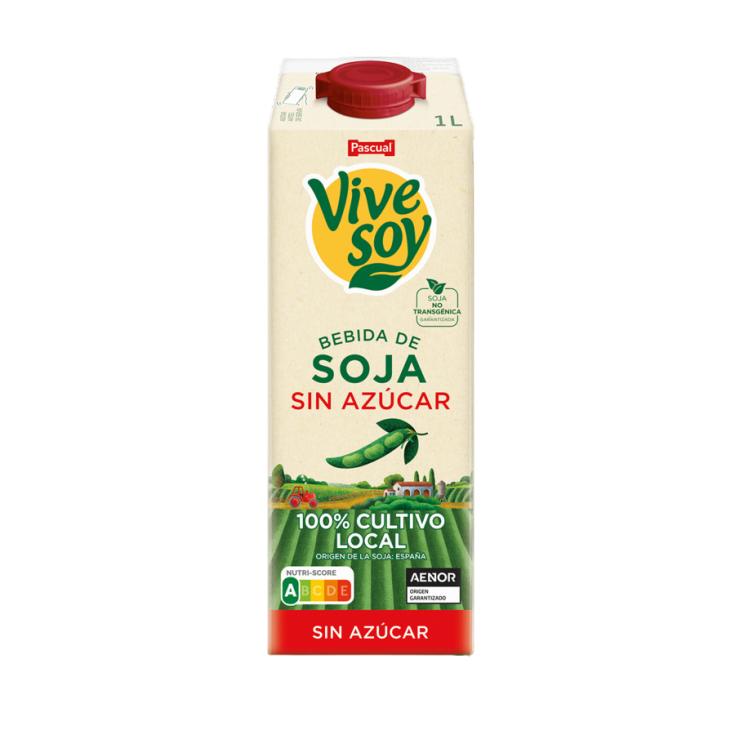 Bebida de soja sin azúcar Vivesoy - 1l