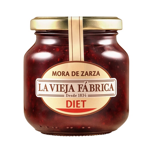Diet mermelada de mora de zarza