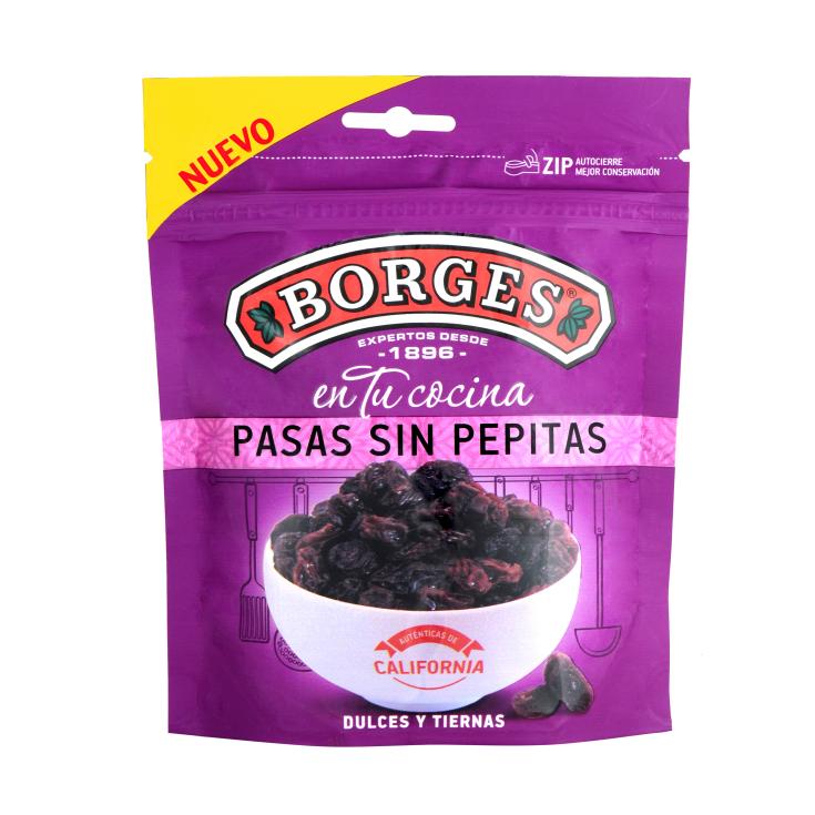 Pasas sin pepitas Borges - 150g