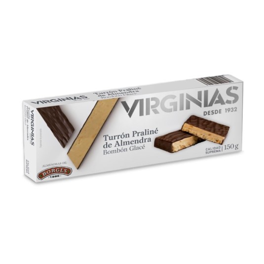 Turrón praliné de almendra Virginias - 150g