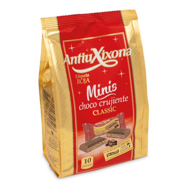 Minis chocolate crujiente classic - Antiu Xixona - 170g