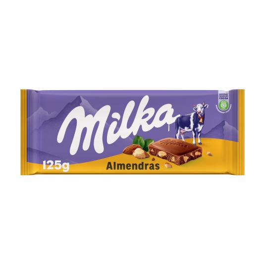Chocolate con almendras - Milka - 125g