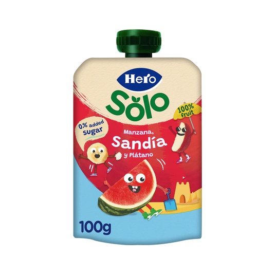 Bolsita Manzana Sandía y Plátano