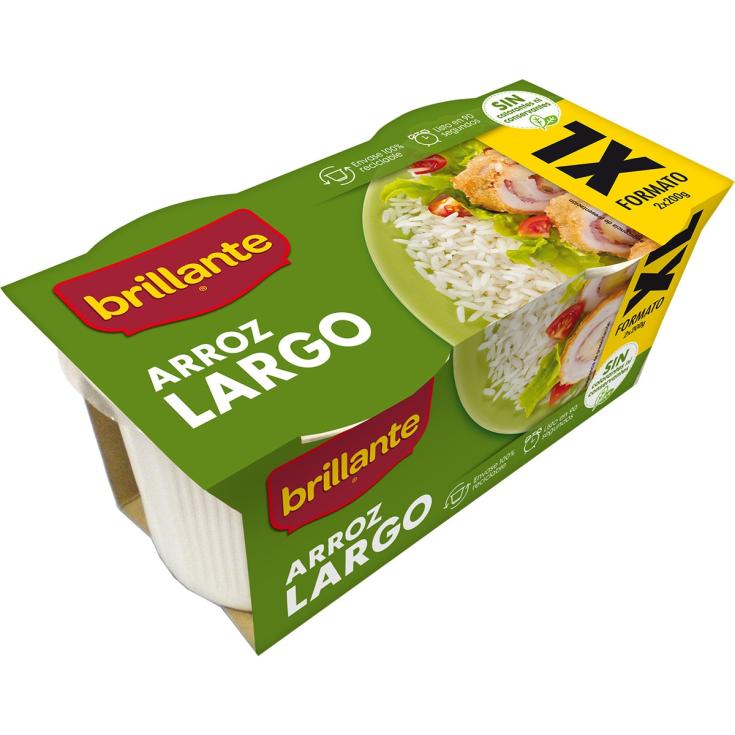 Vasito de Arroz Largo Formato XL - Brillante - 2x200g