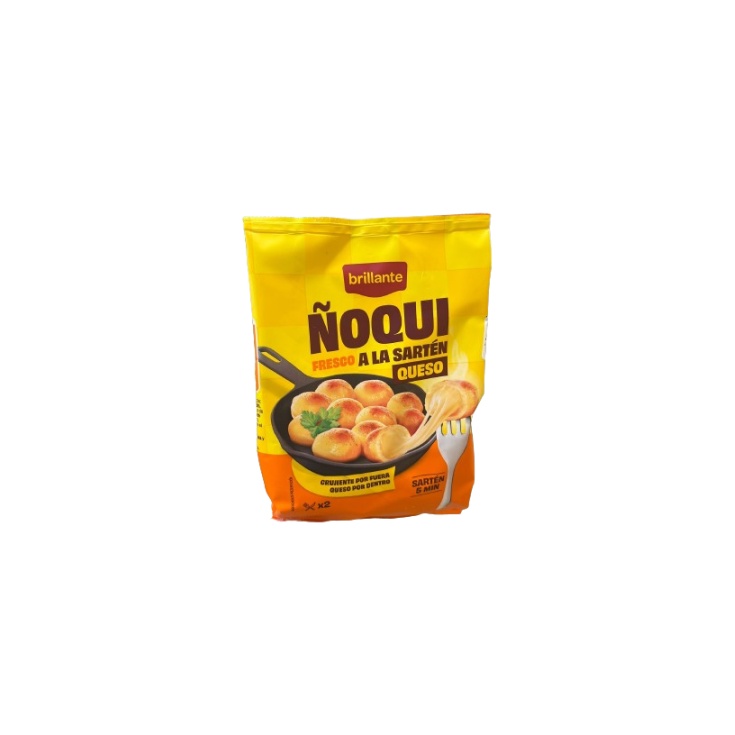 Ñoqui Fresco A La Sarten Con Queso