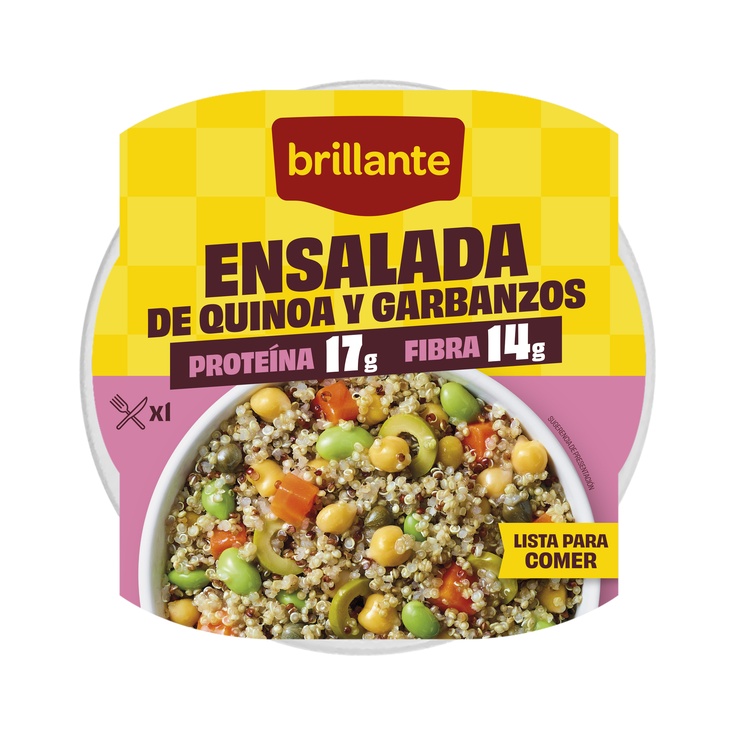 Ensalada De Quinoa Y Garbanzos