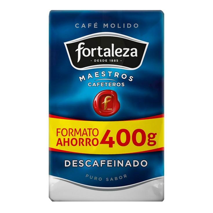 Café Molido Natural Descafeinado - Fortaleza - 400g