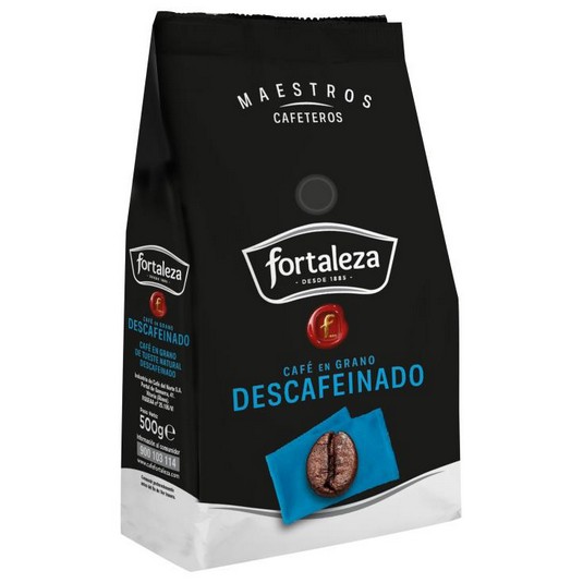 Café en grano descafeinado Fortaleza - 500g