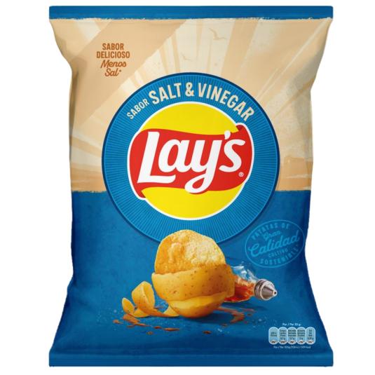 Patatas fritas con sal y vinagre - Lay's - 150g
