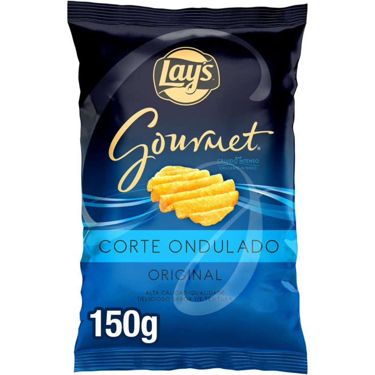 Patatas fritas Gourmet onduladas - 150g