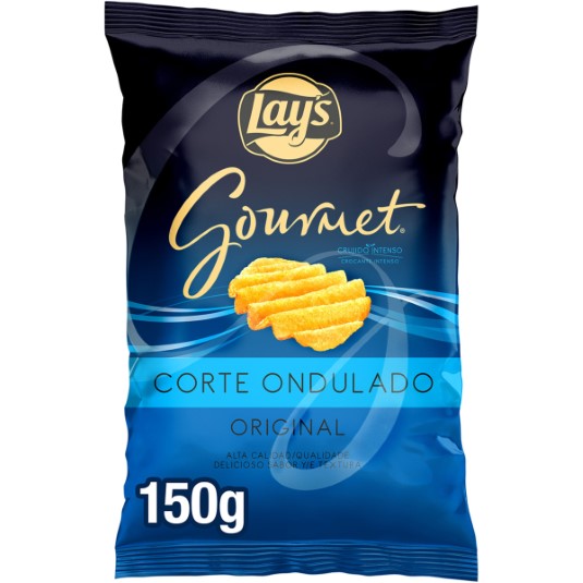 Patatas fritas Gourmet onduladas - 150g