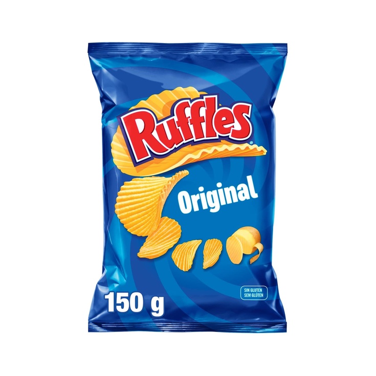 Patatas fritas onduladas sabor Original Sin Gluten