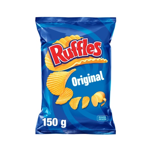 Patatas fritas onduladas sabor Original Sin Gluten