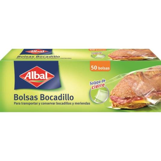 Bolsas de Bocadillo - Albal - 50x1l
