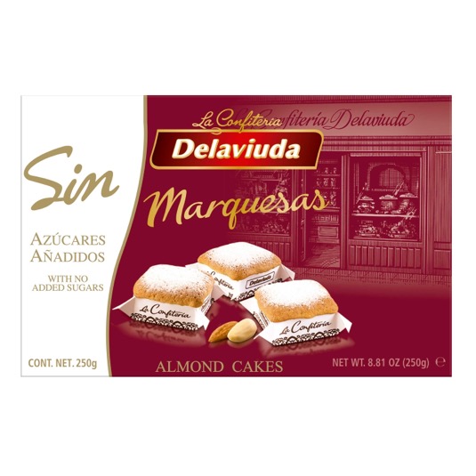 Marquesas sin azúcares Delaviuda - 250g