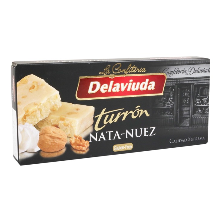 Turrón Nata y Nuez 300g