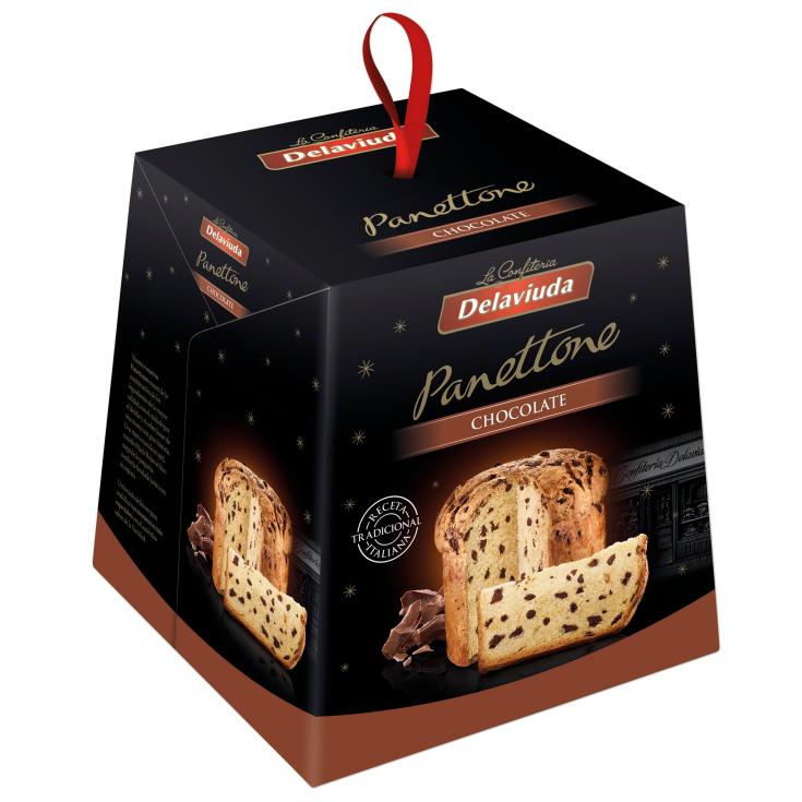 Panettone Chocolate Delaviuda - 750g