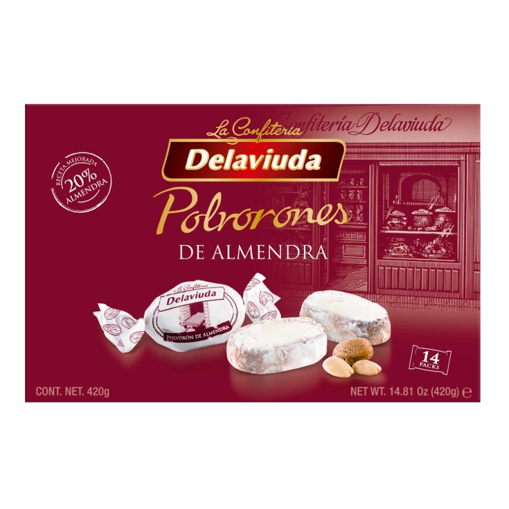 Polvorones de almendra Delaviuda - 420g